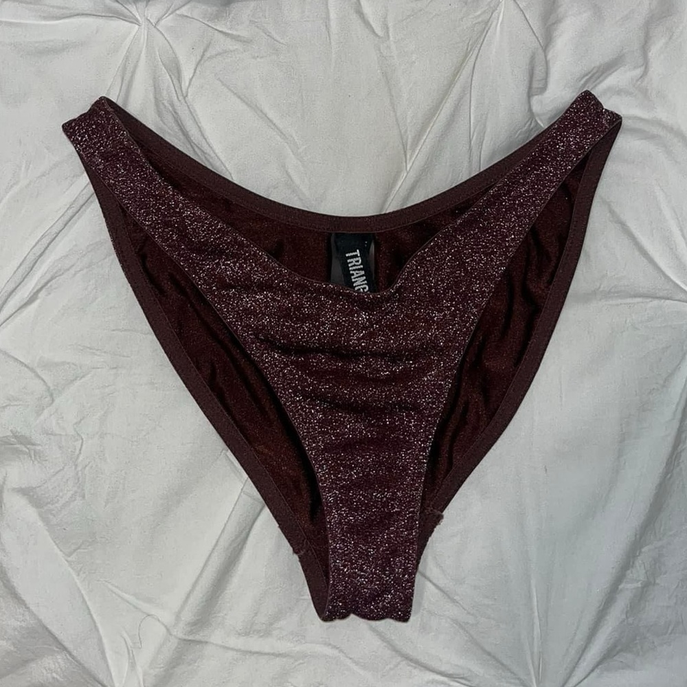 TRIANGL BIKINI bottom- SARIA- JENE SPARKLE